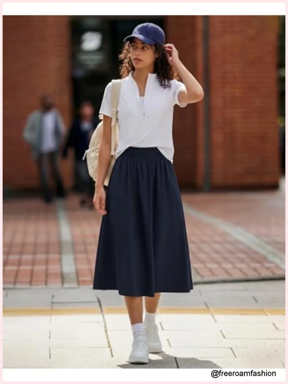 High Waisted Midi Skirt 29
